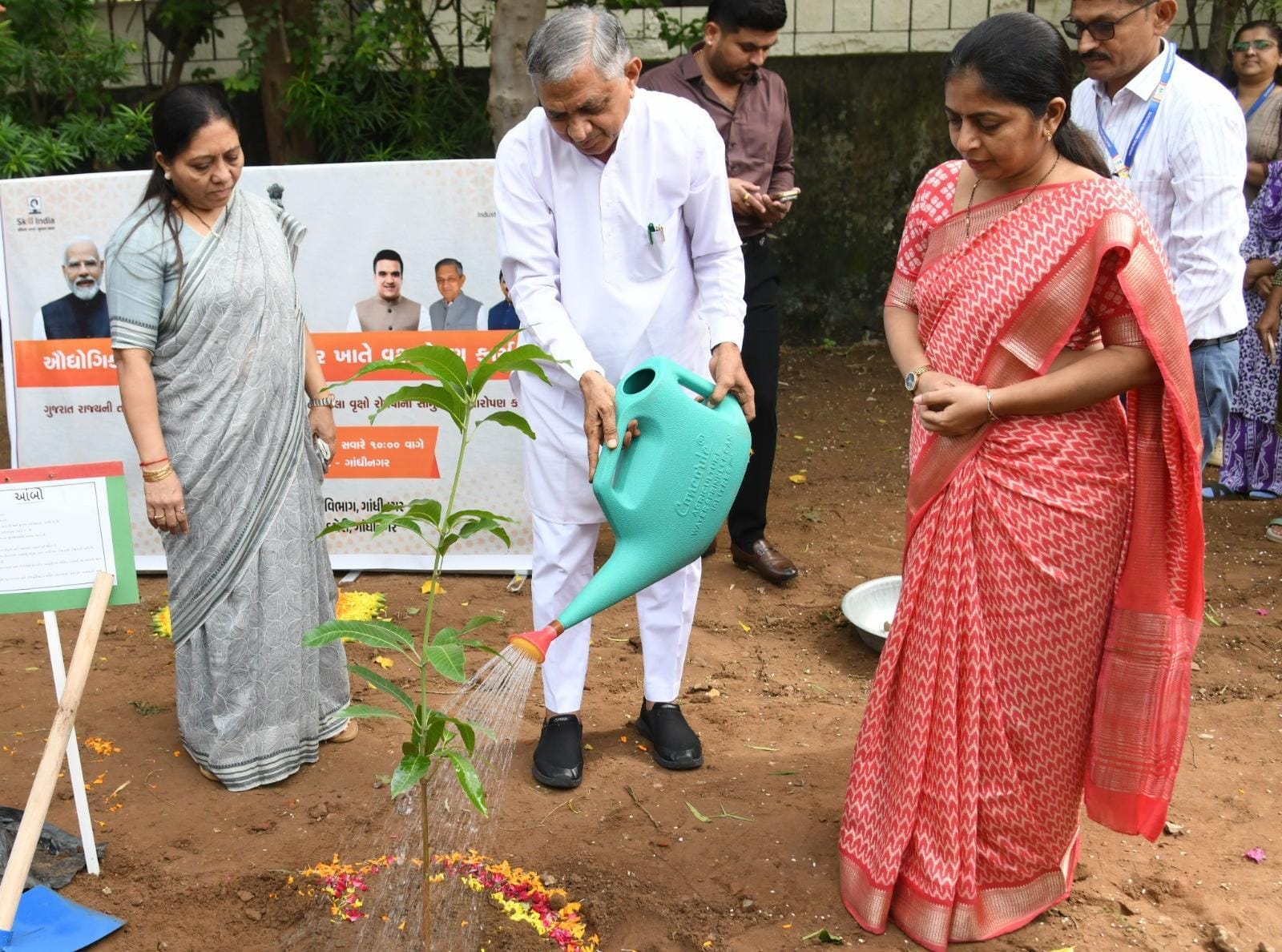 More than 10,000 trees planted at govt ITIs across Gujarat