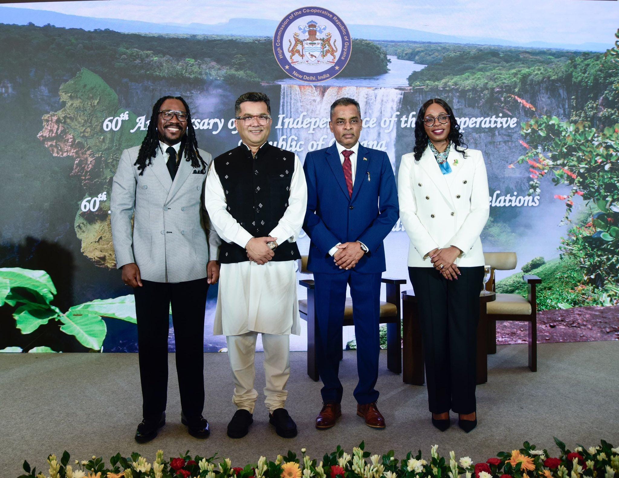 MoS Margherita attends celebration for 60th anniversary of Guyana’s independence