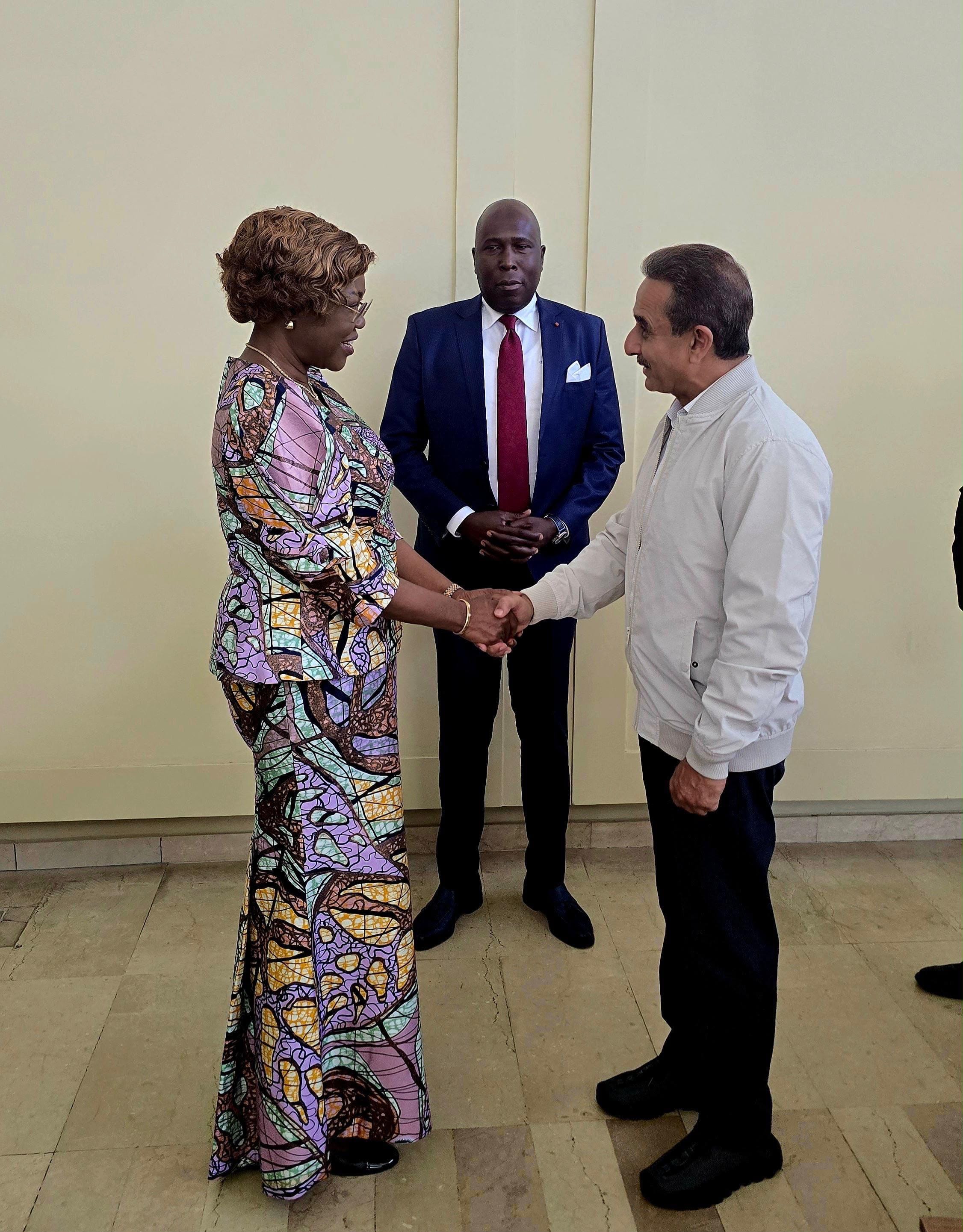 MoS Singh arrives in Cote d’Ivoire, to participate in the 66th Independence Day celebrations