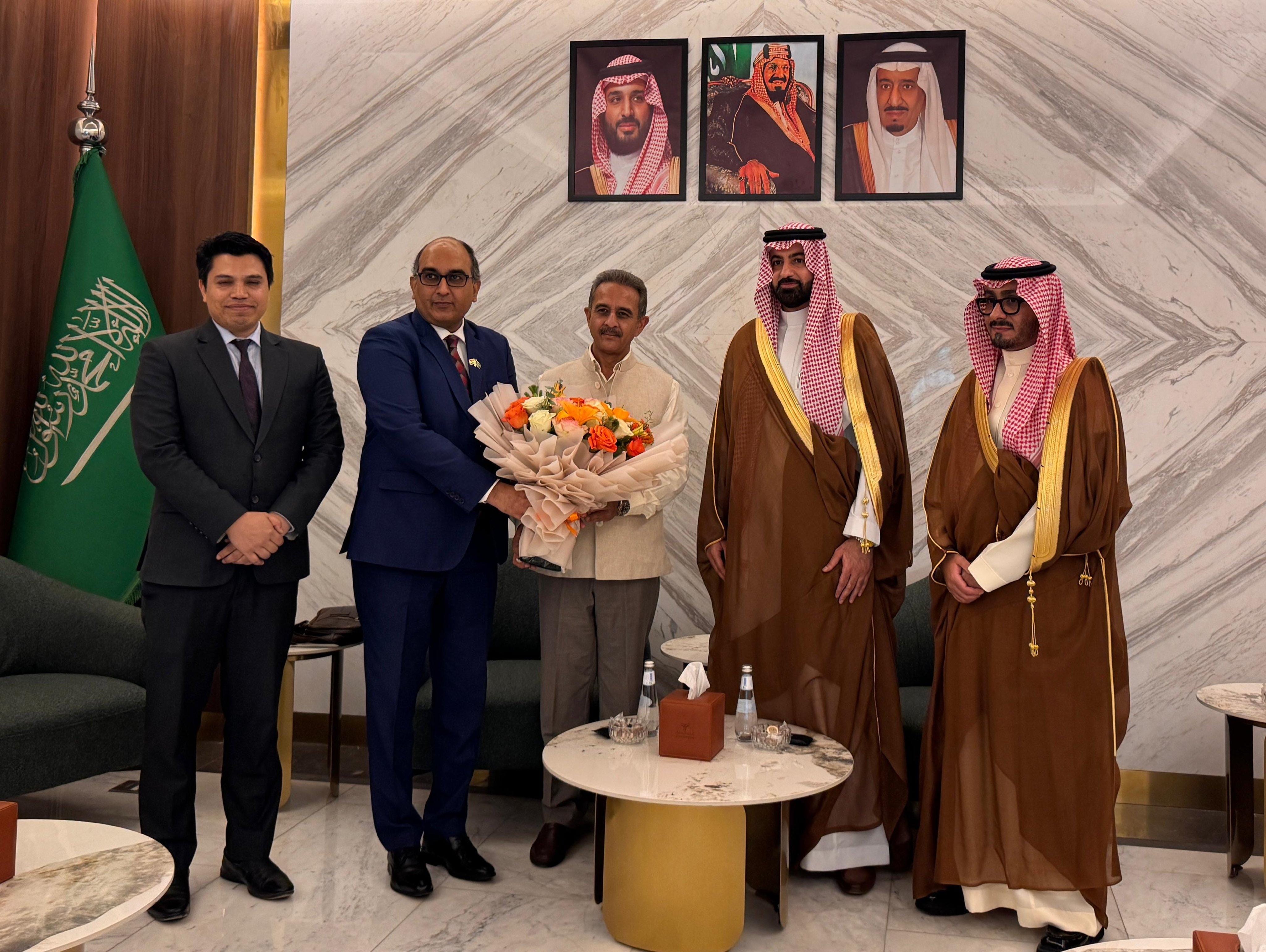 MoS Singh arrives in Saudi Arabia for bilateral visit