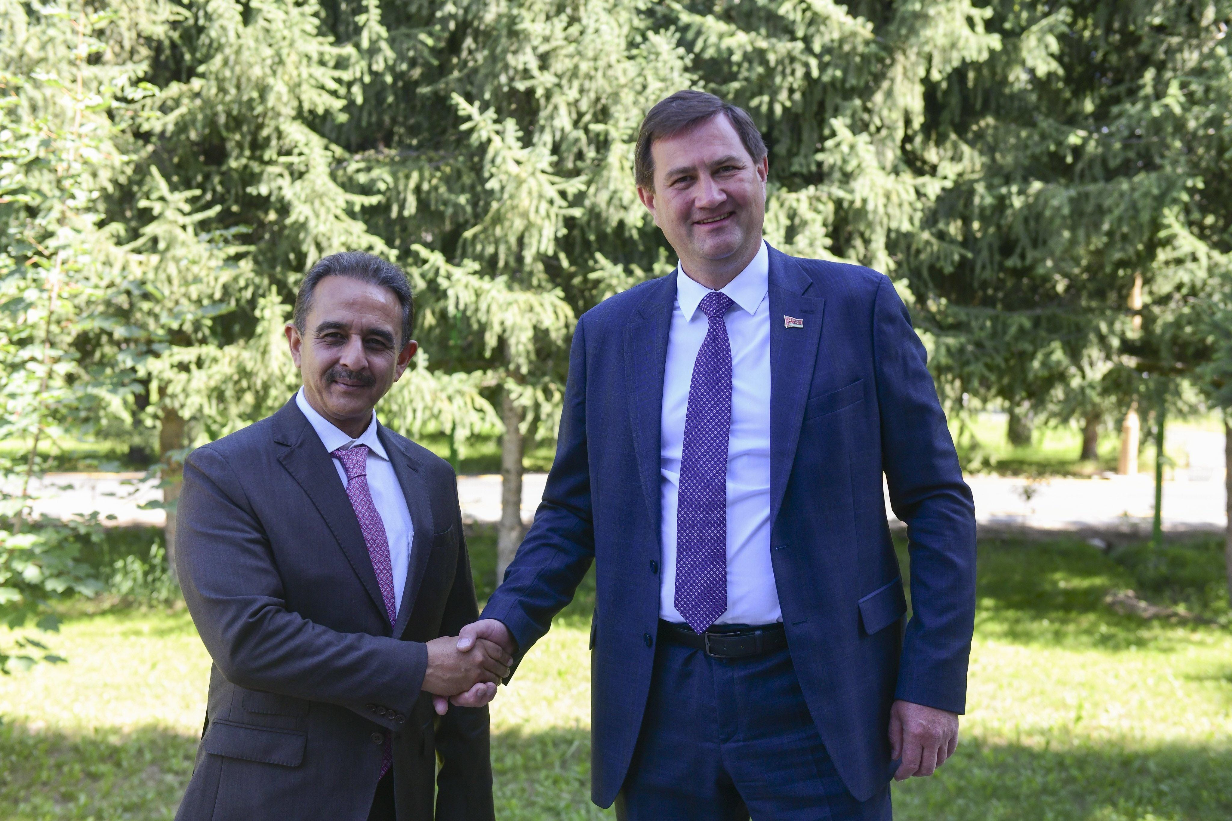 MoS Singh, Belarus FM Ryzhenkov discuss bilateral ties, regional and global issues of interest 