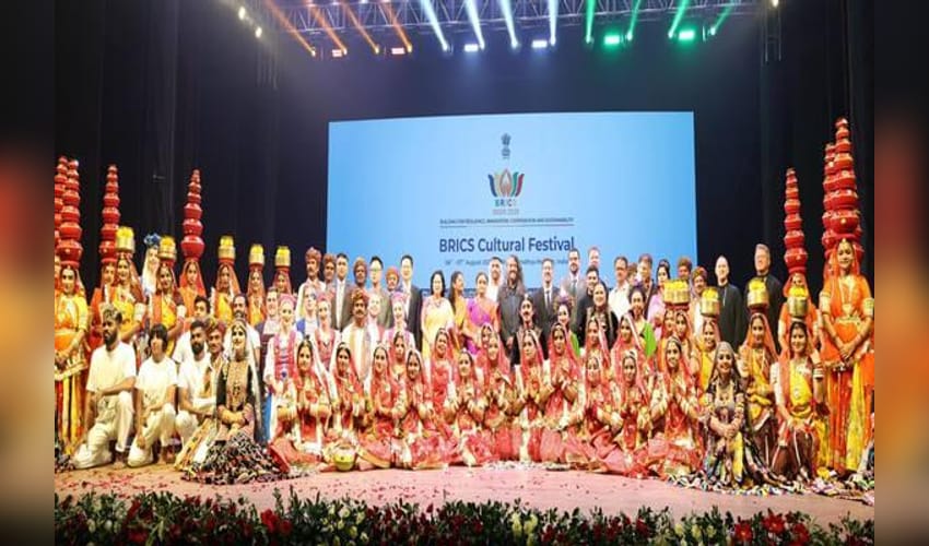 MP: Artists from 6 BRICS nations showcase culture in Bhopal (Photo: IANS)