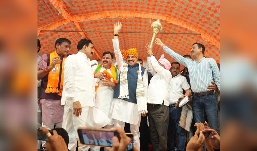 MP CM announces Rs 11,500-cr investment plan as BJP intensifies Datia bypoll campaign