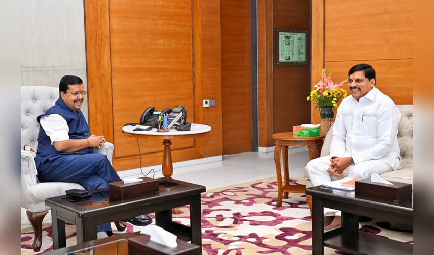 MP CM meets BJP chief, Union Ministers to discuss development roadmap