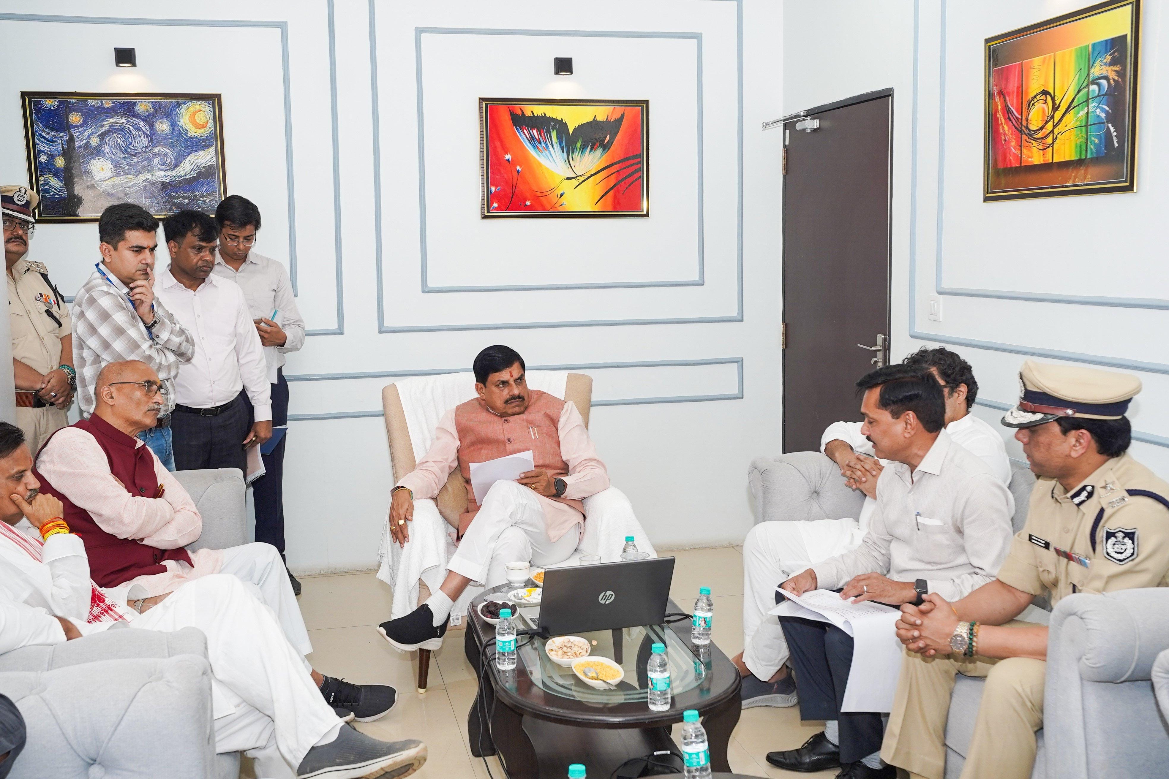 MP on high alert as IMD warns of heavy rain; CM reviews flood relief in Rewa