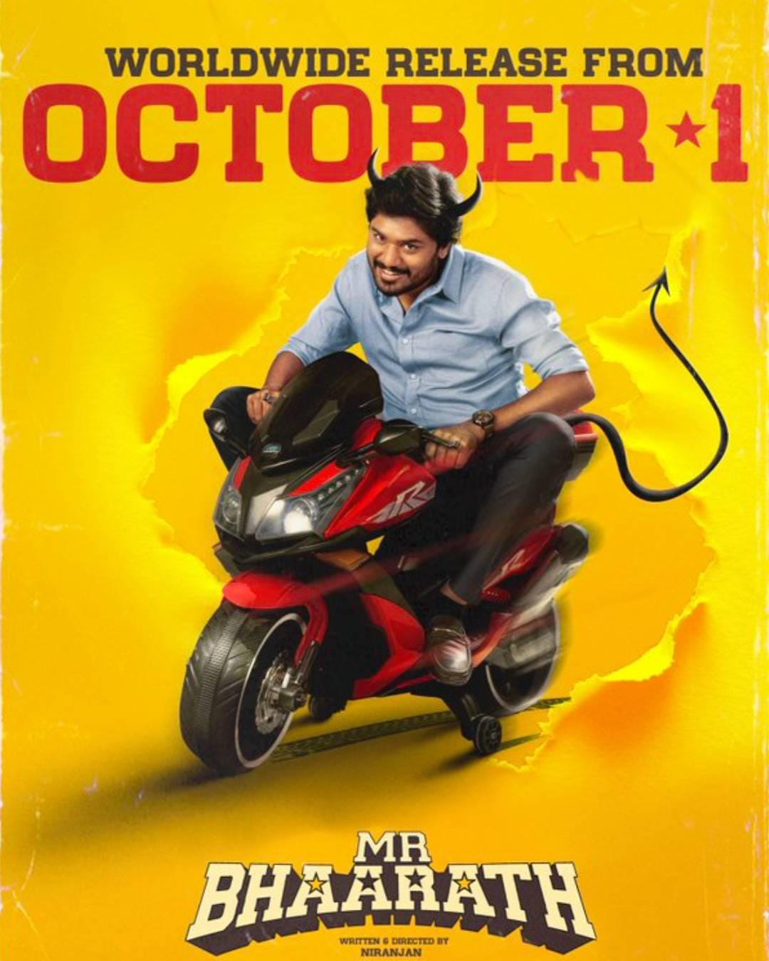 'Mr Bhaarath' to hit screens on October 1 (Photo Credit: Passion Studios/X)