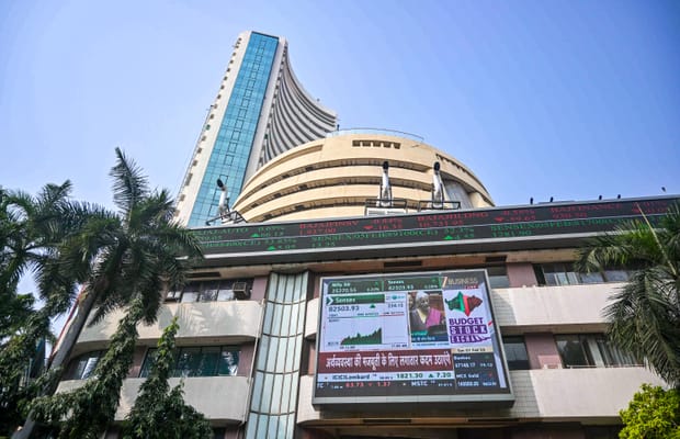 Mumbai: Budget Day at Bombay Stock Exchange