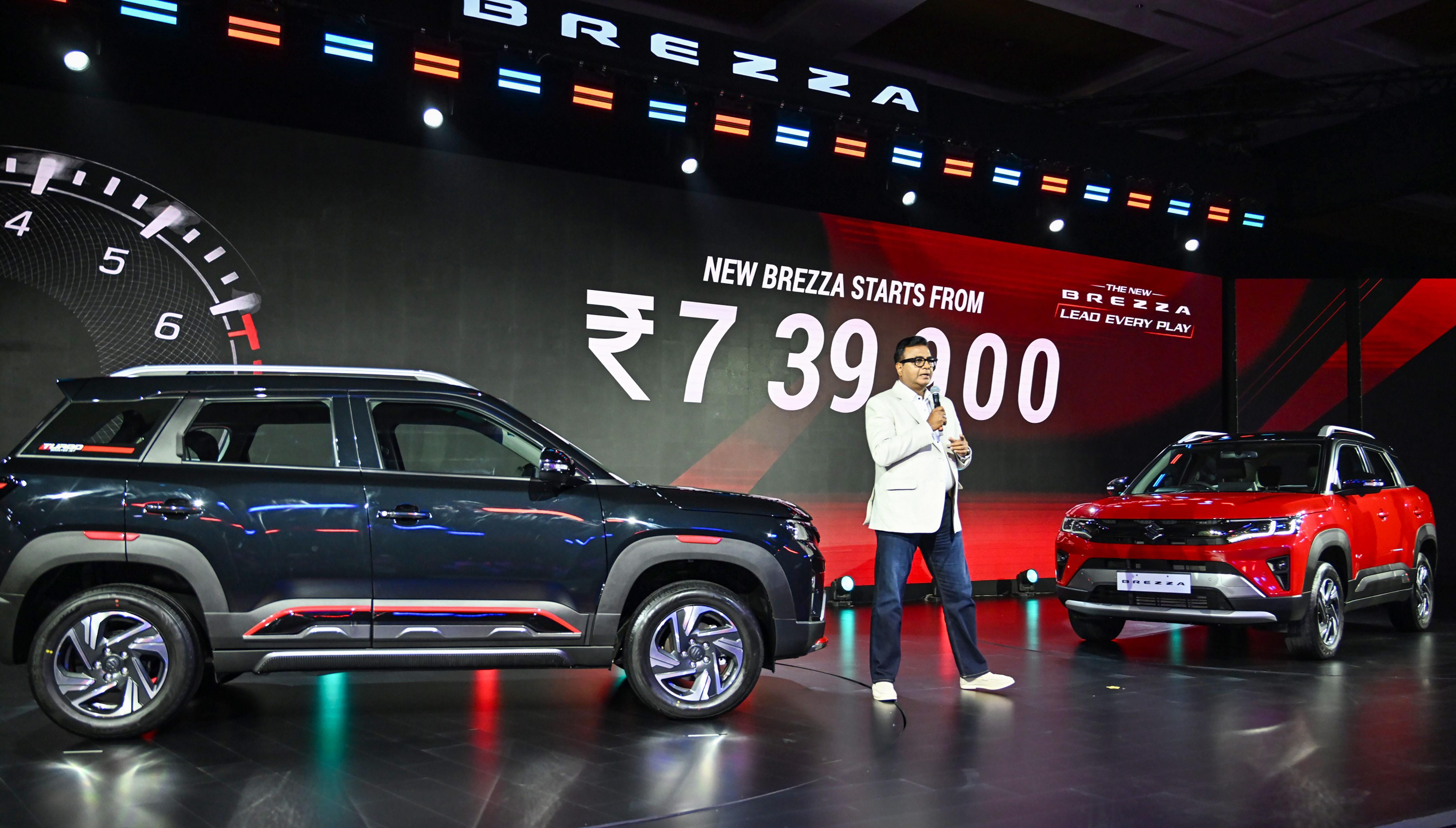 Mumbai: Maruti Suzuki launches new Brezza