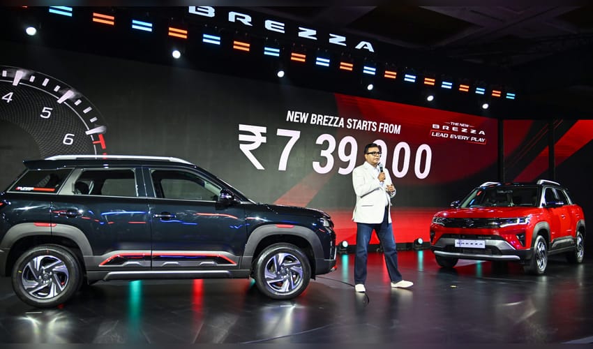 Mumbai: Maruti Suzuki launches new Brezza