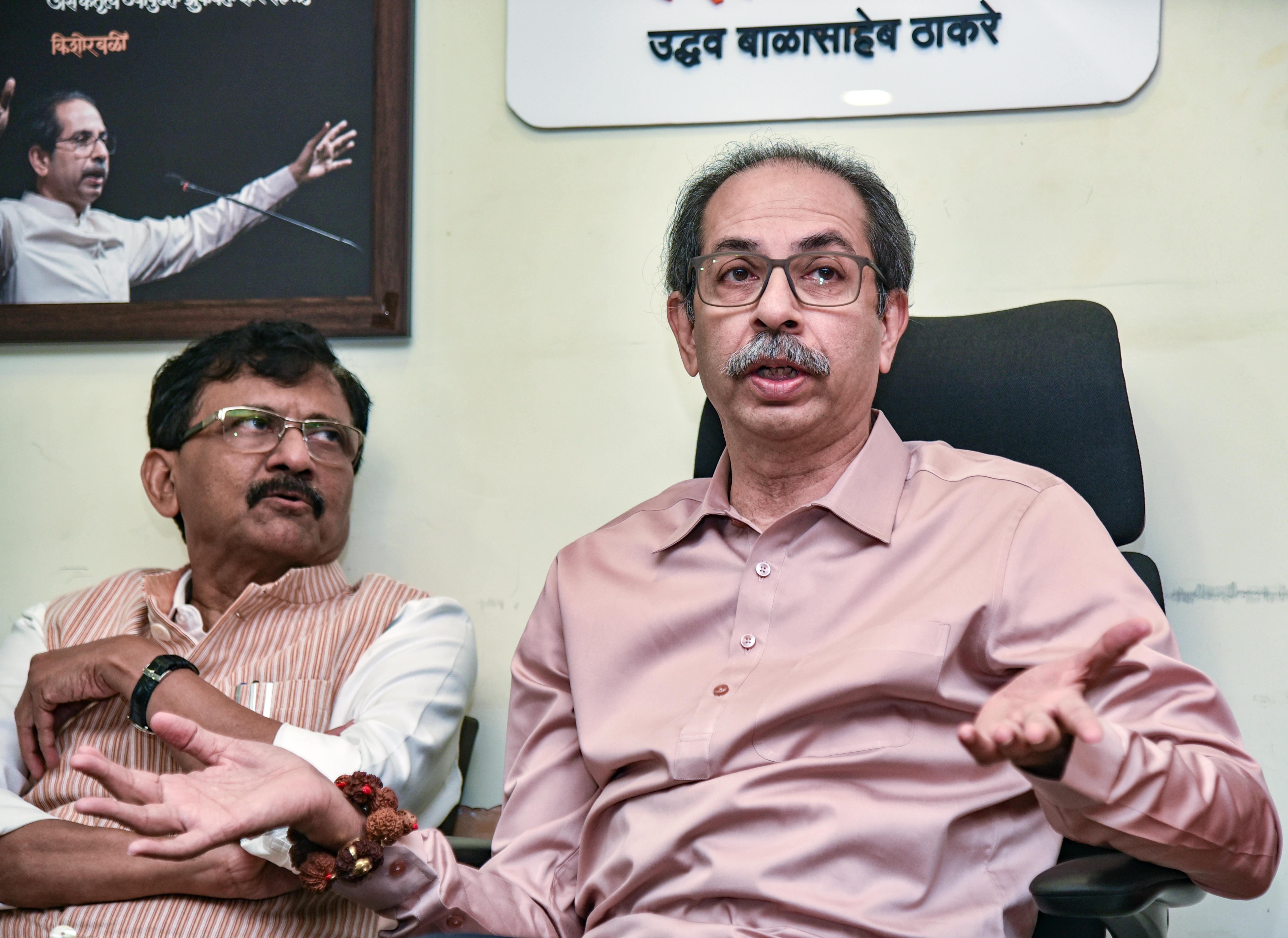 Mumbai: Shiv Sena (UBT) addresses press conference