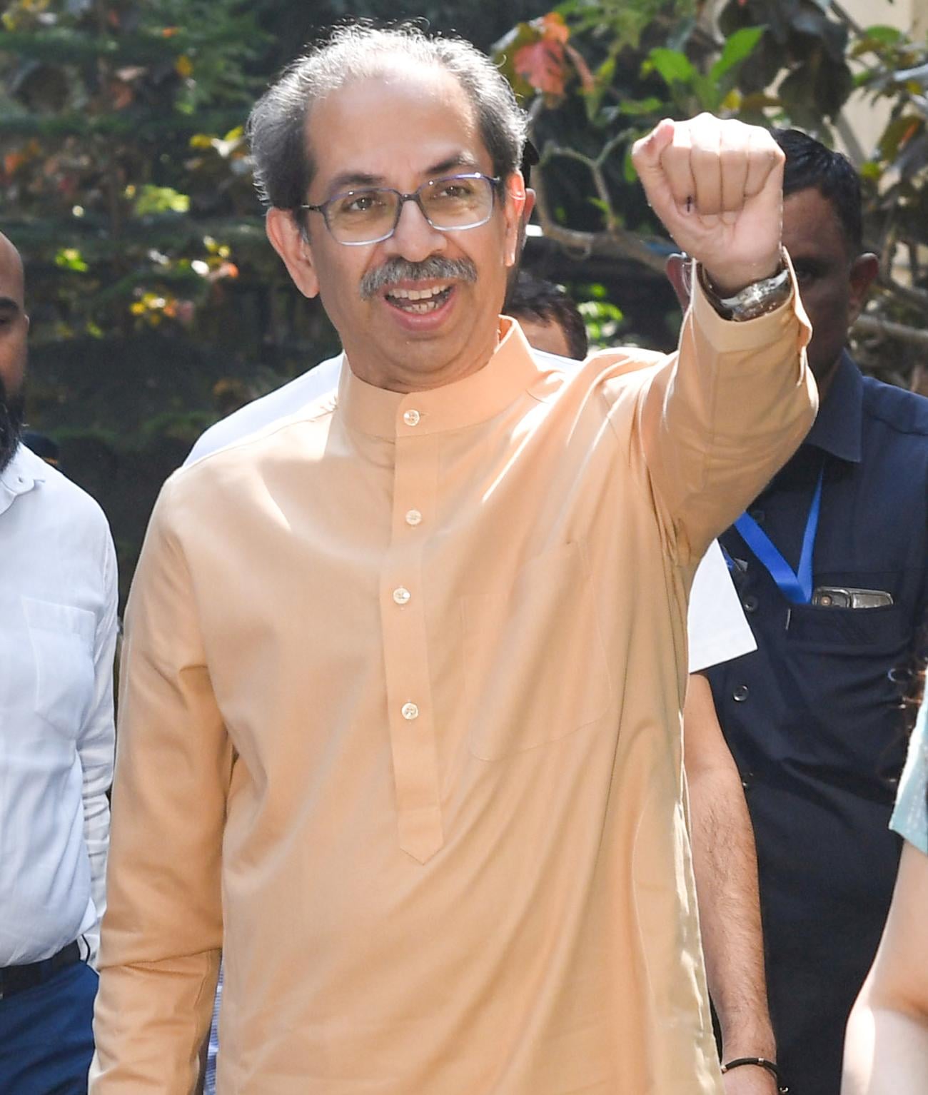 Mumbai: Uddhav Thackeray Casts Vote in BMC Election
