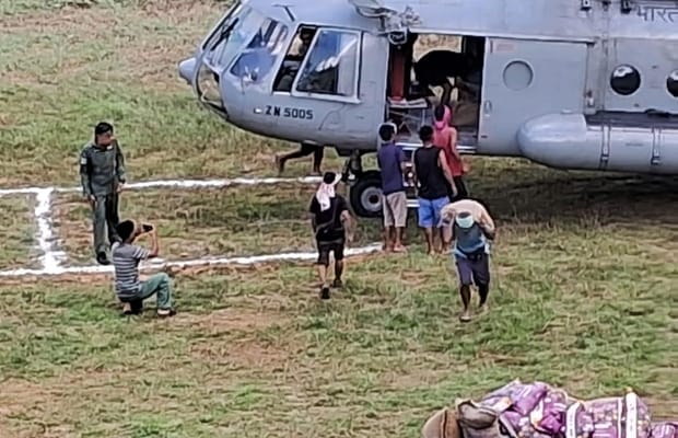 Nagaland: IAF rescues over 100 stranded civilians during relief operations (Photo: IANS)