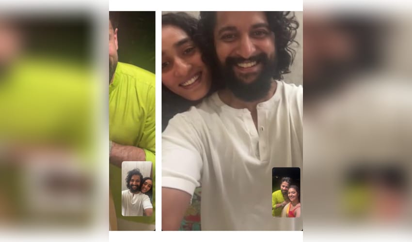 Nani joins Keerthy Suresh's Onam celebration over video call