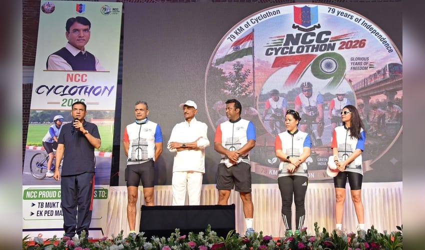 NCC Cyclothon 2026 commemorates 79 years of Independence