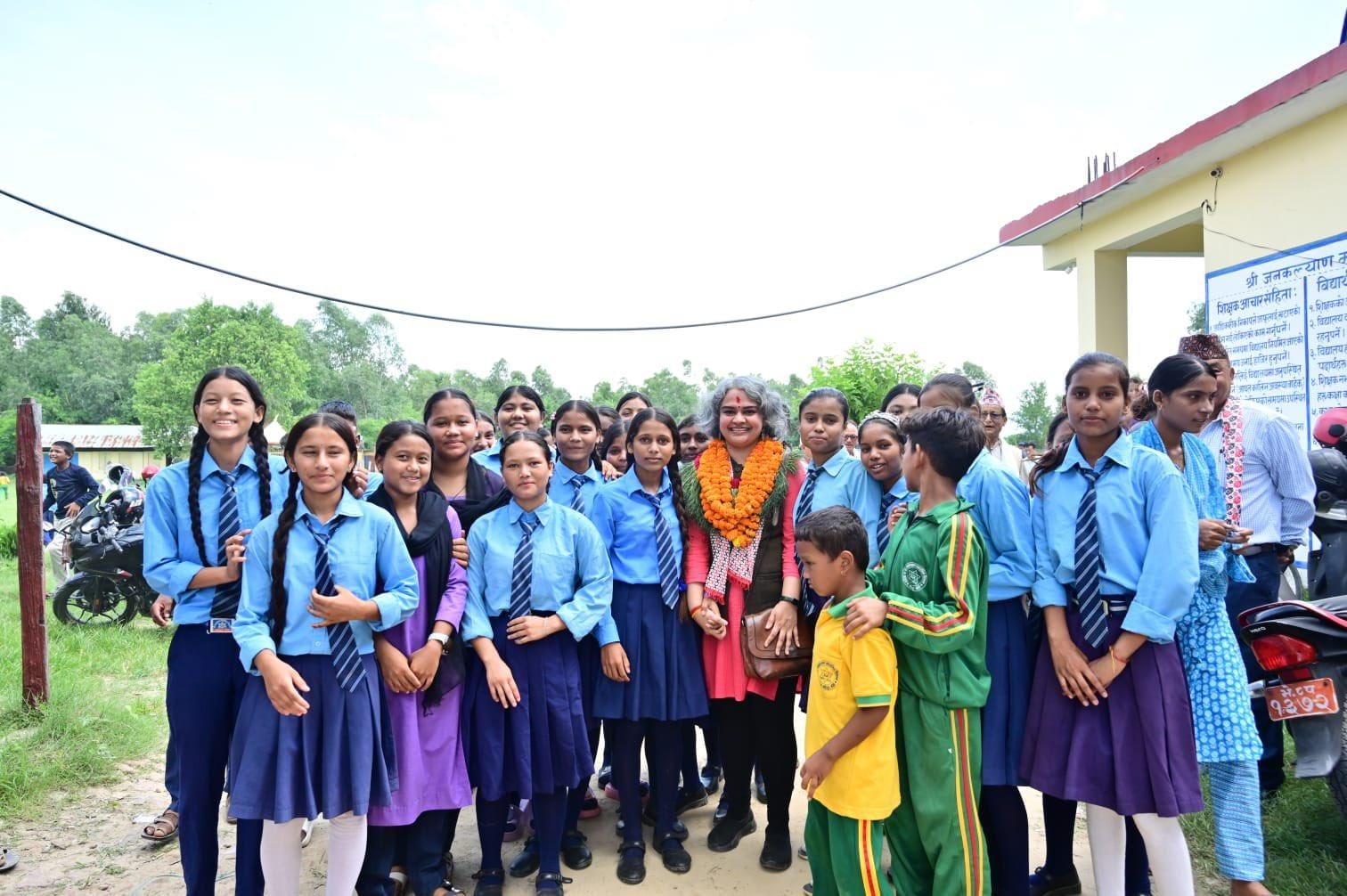 Nepal: Construction of another school building begins with Indian assistance