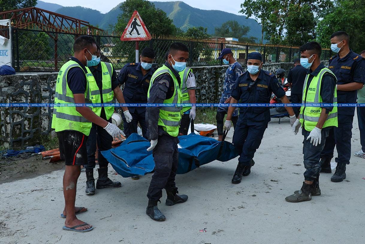 Nepal Floods: Rescue Operations Continue in Rasuwa’s Bhotekoshi Area