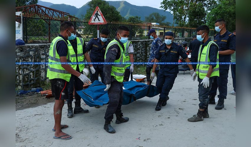 Nepal Floods: Rescue Operations Continue in Rasuwa’s Bhotekoshi Area