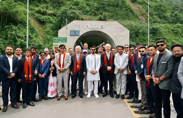 Nepal inaugurates its first tunnel road