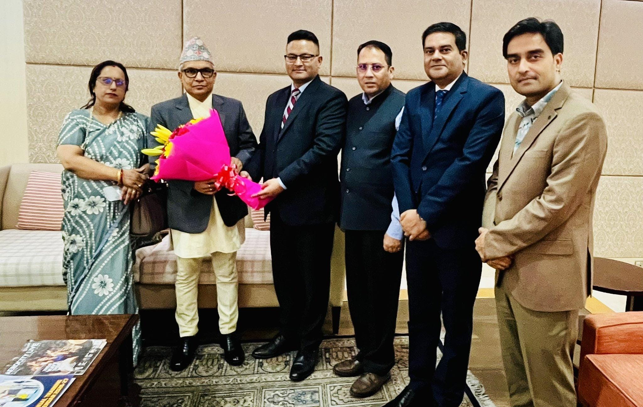 Nepal's chief justice visits India (Photo: @EONIndia/X)