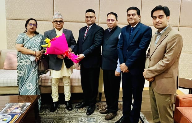 Nepal's chief justice visits India (Photo: @EONIndia/X)