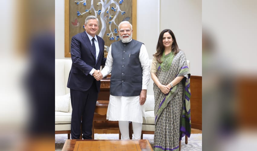 Netflix Co-CEO Ted Sarandos meets PM Modi, announces 'Netflix India Storytelling Initiative’