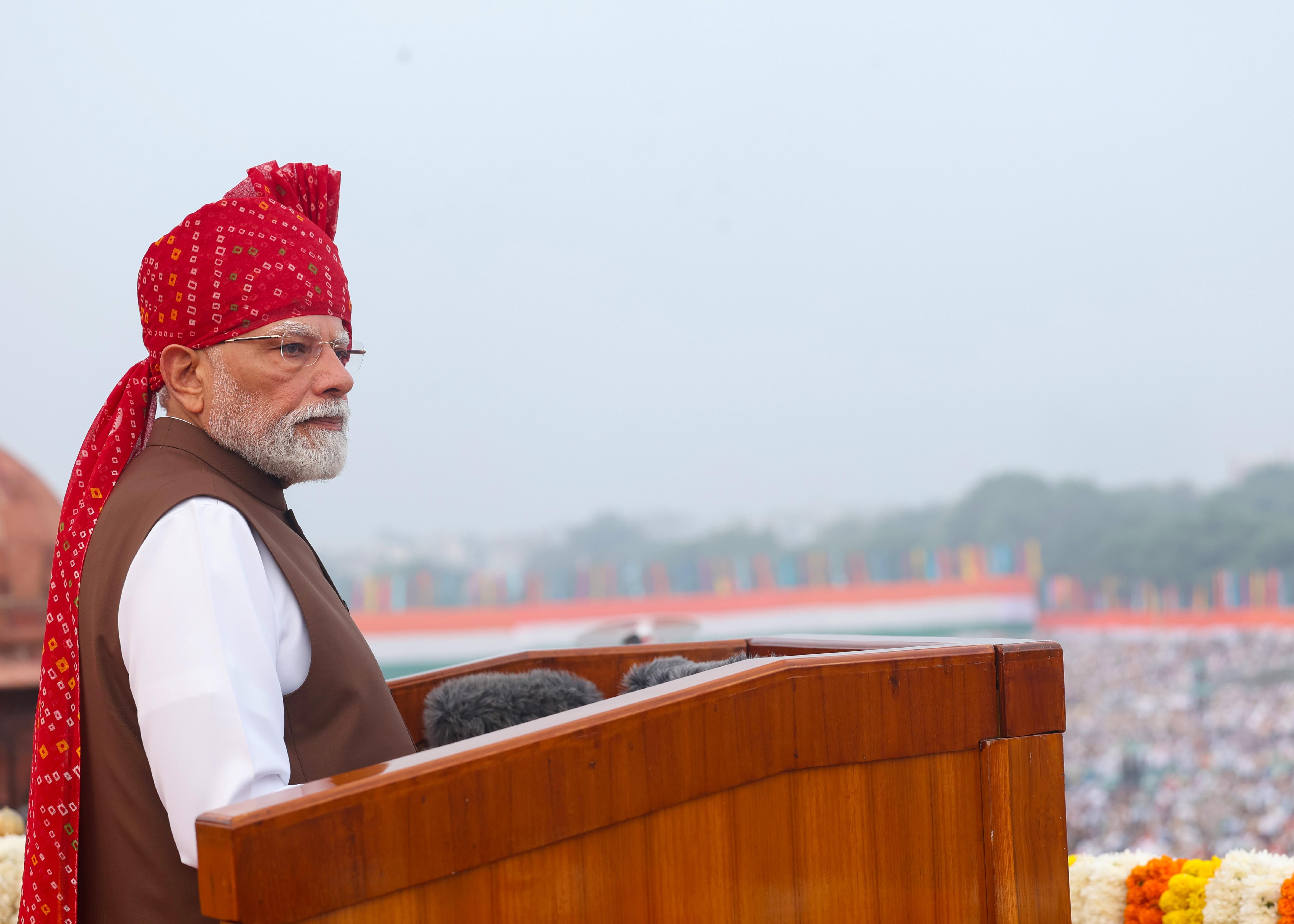 New Delhi: 80th Independence Day celebrations at Red Fort
