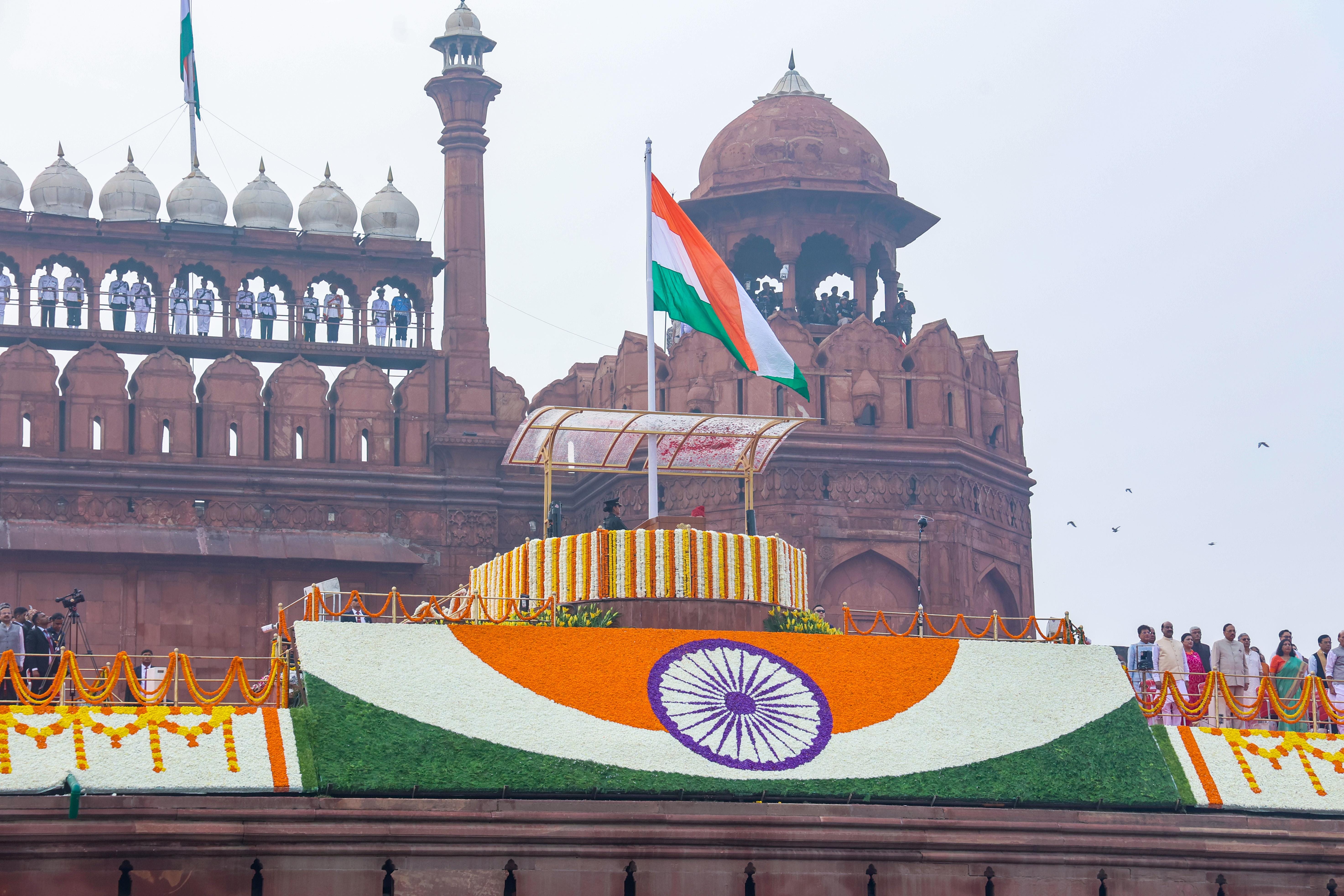 New Delhi: 80th Independence Day celebrations at Red Fort