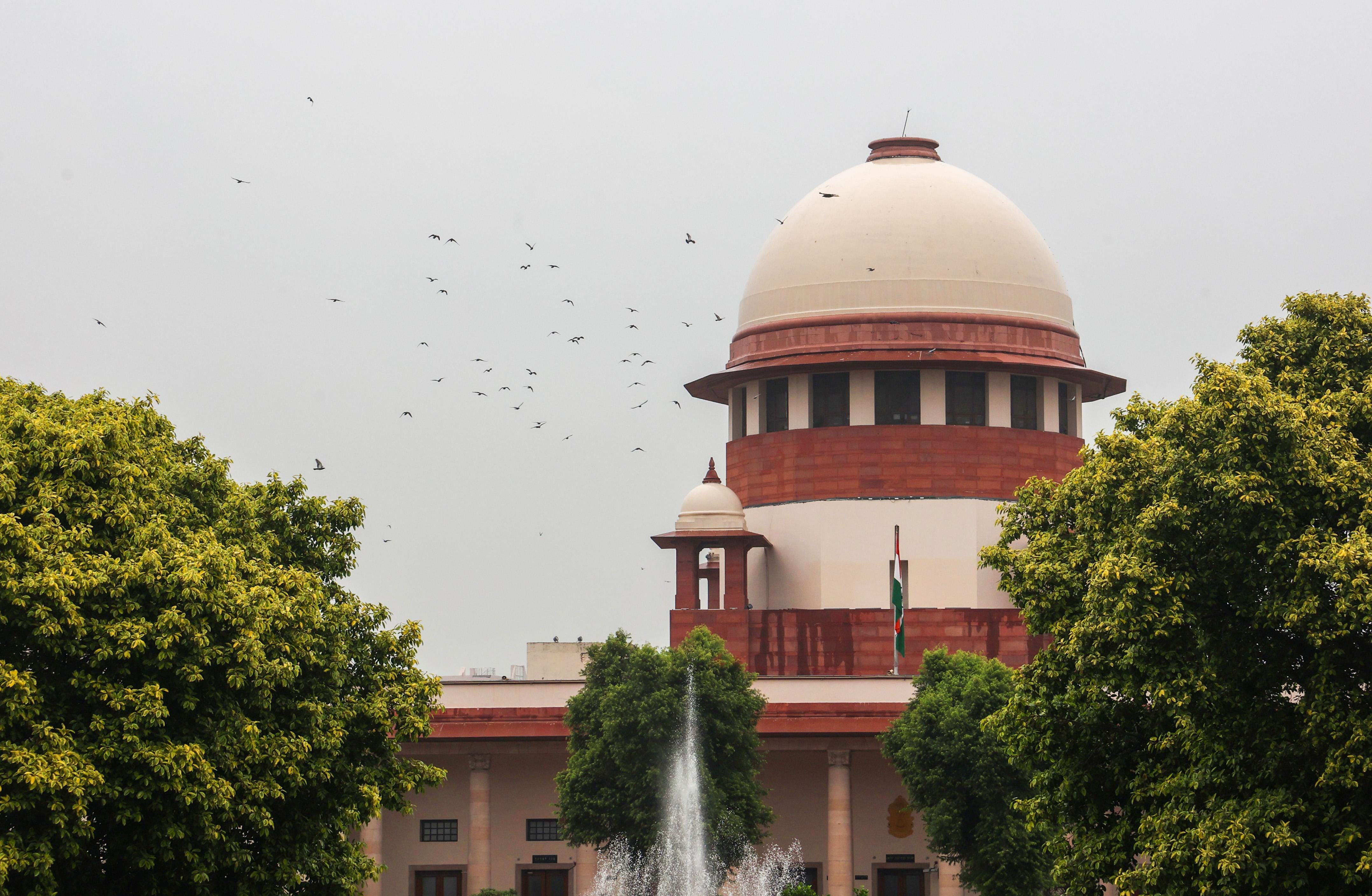 New Delhi: A view of Supreme Court