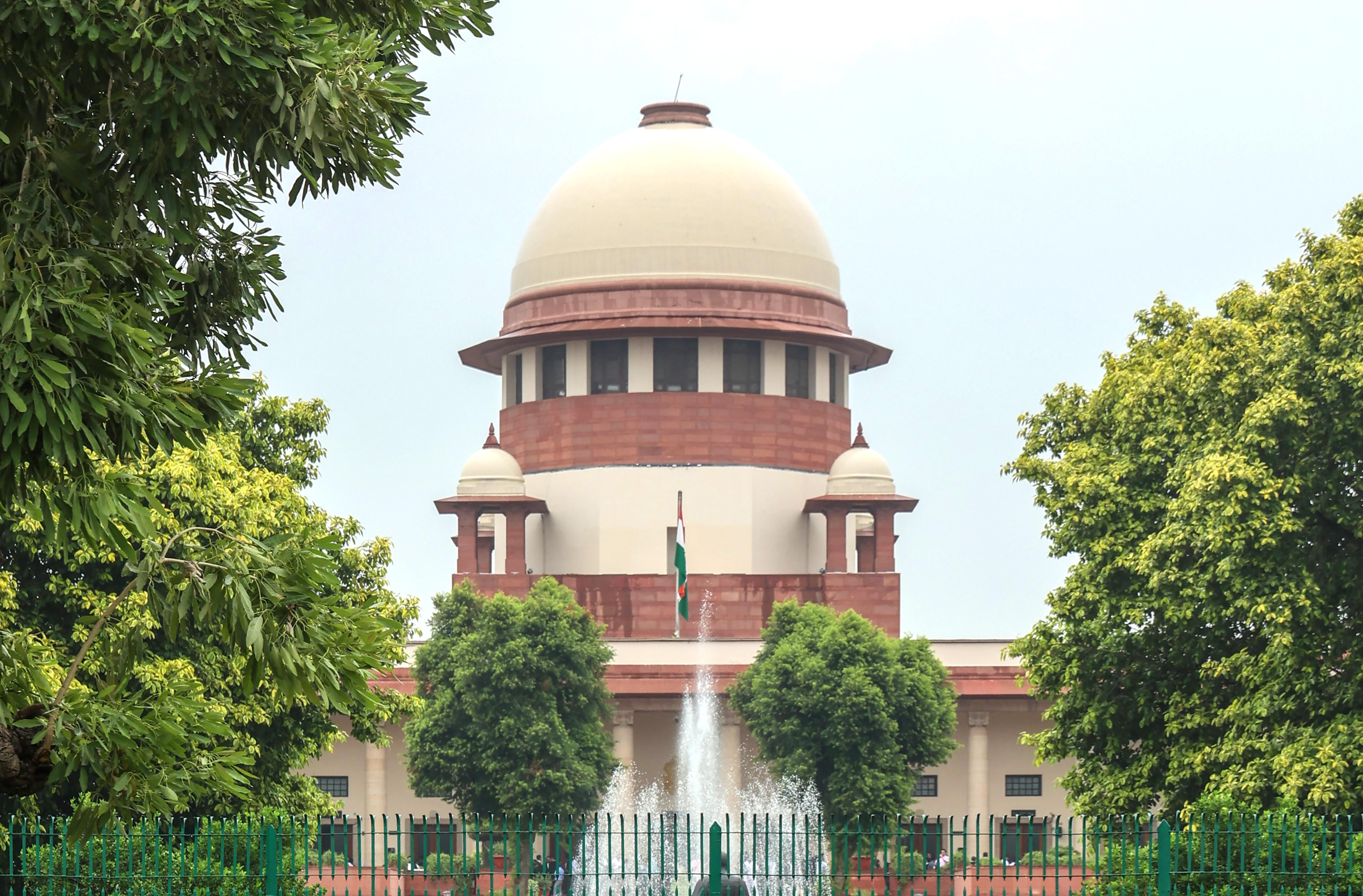 New Delhi: A view of Supreme Court