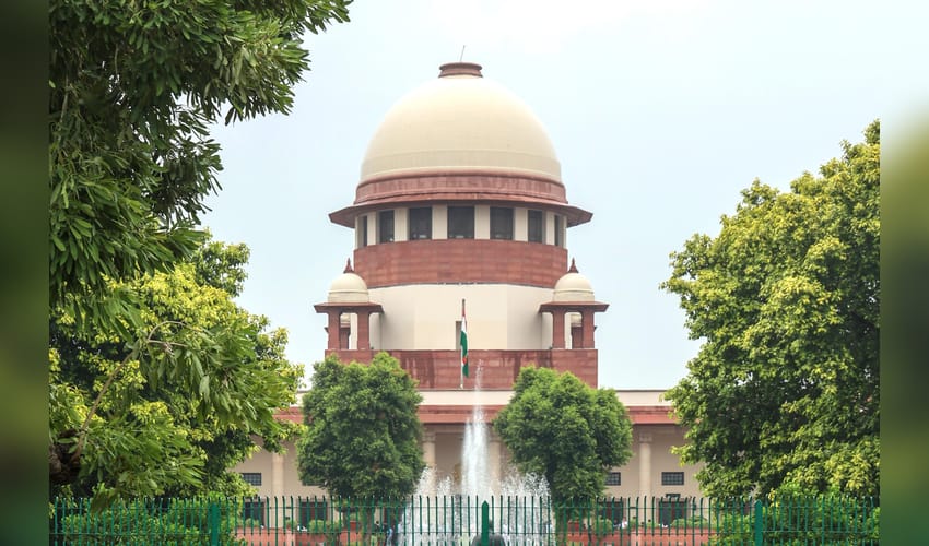 New Delhi: A view of Supreme Court