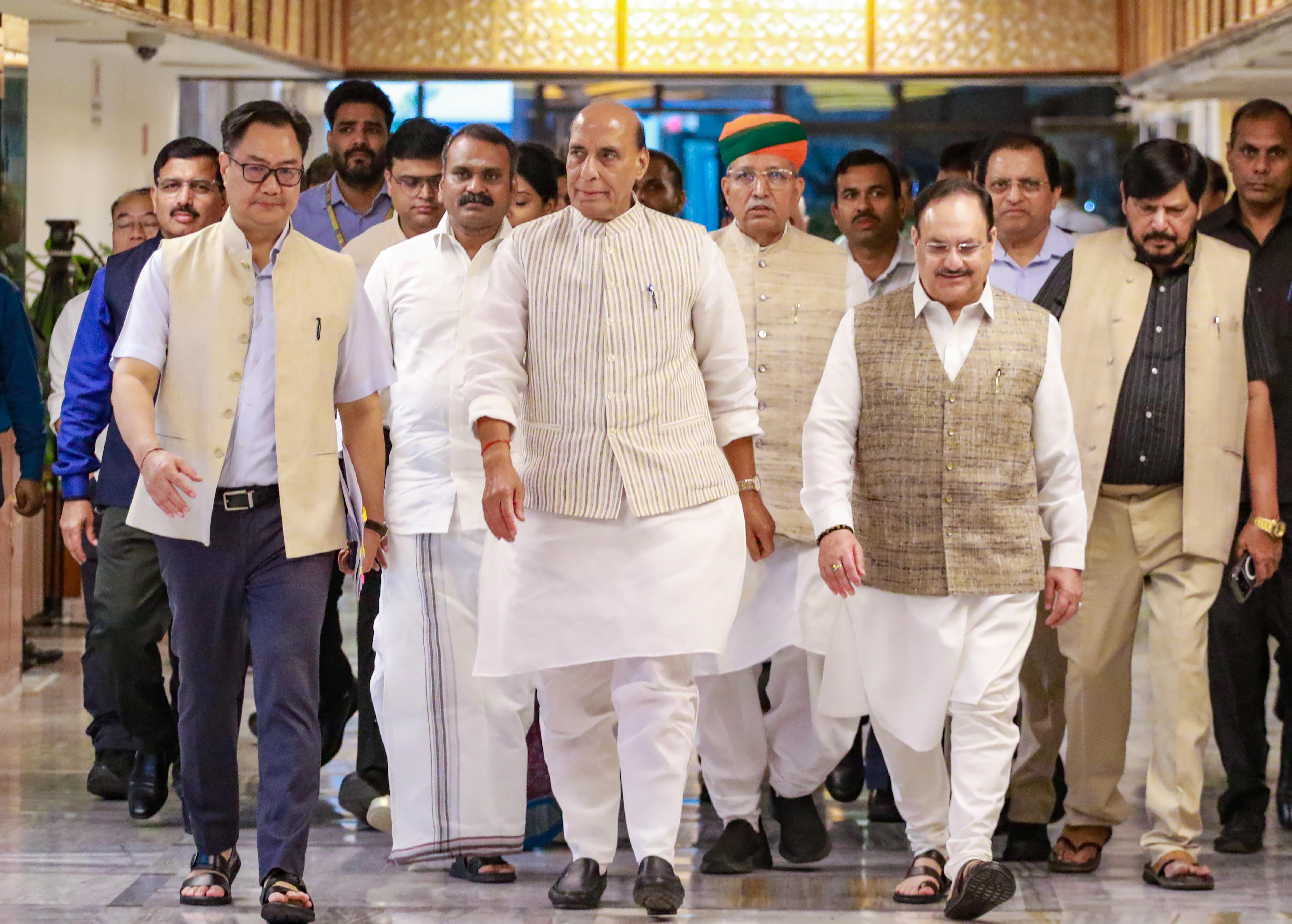 New Delhi: All-Party Meeting Ahead Of Monsoon Session