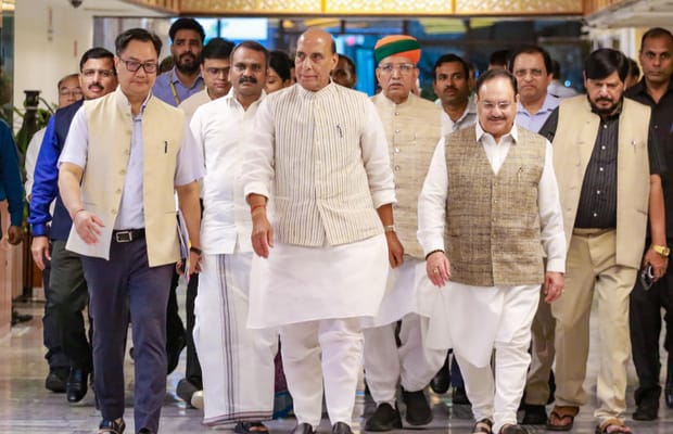 New Delhi: All-Party Meeting Ahead Of Monsoon Session