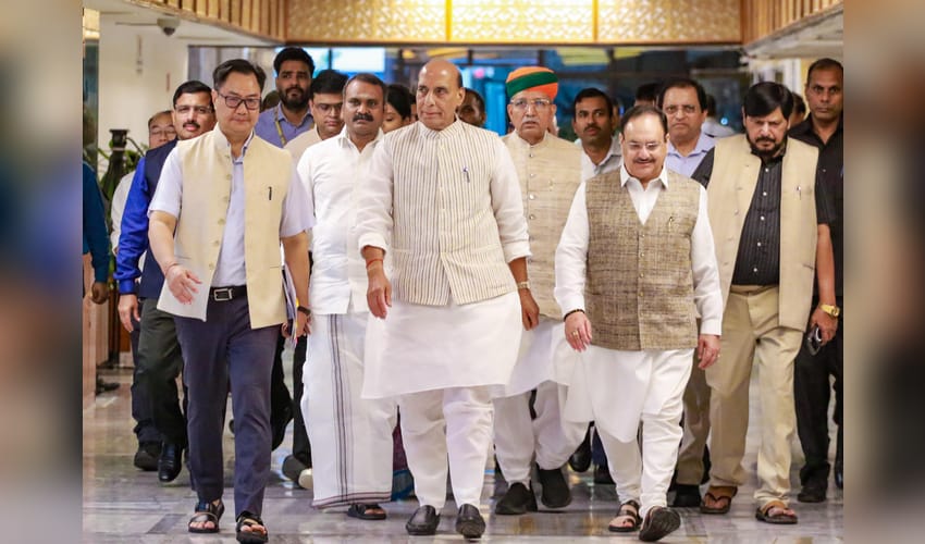 New Delhi: All-Party Meeting Ahead Of Monsoon Session