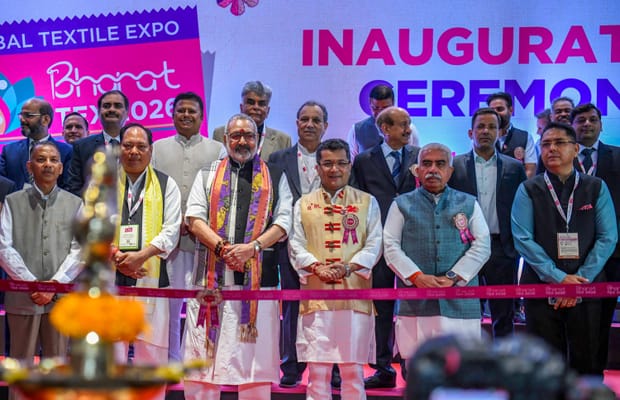 New Delhi: Bharat Tex 2026 inaugurated at Bharat Mandapam
