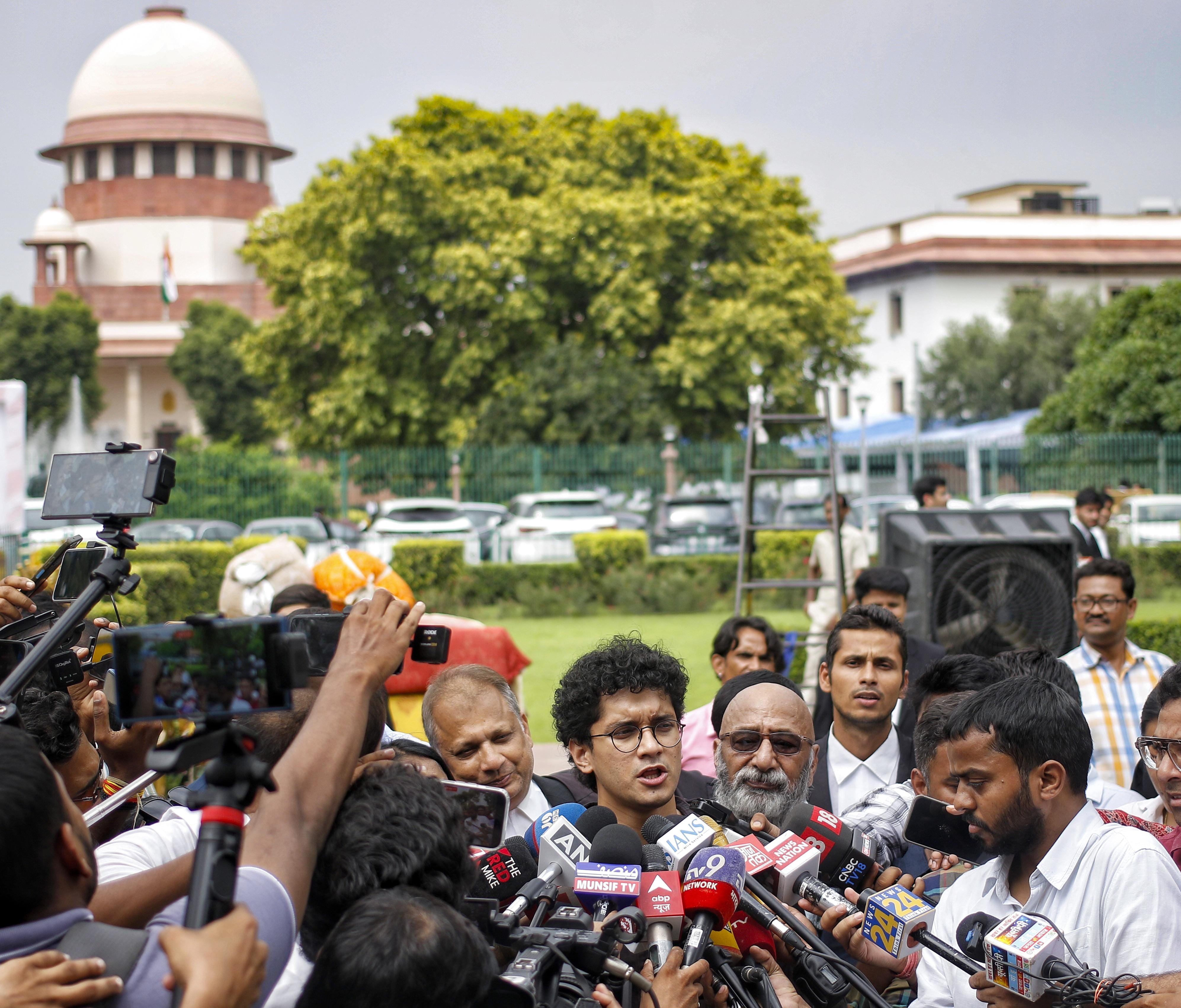 New Delhi: CJP at Supreme Court Hearing on Alleged Police Brutality