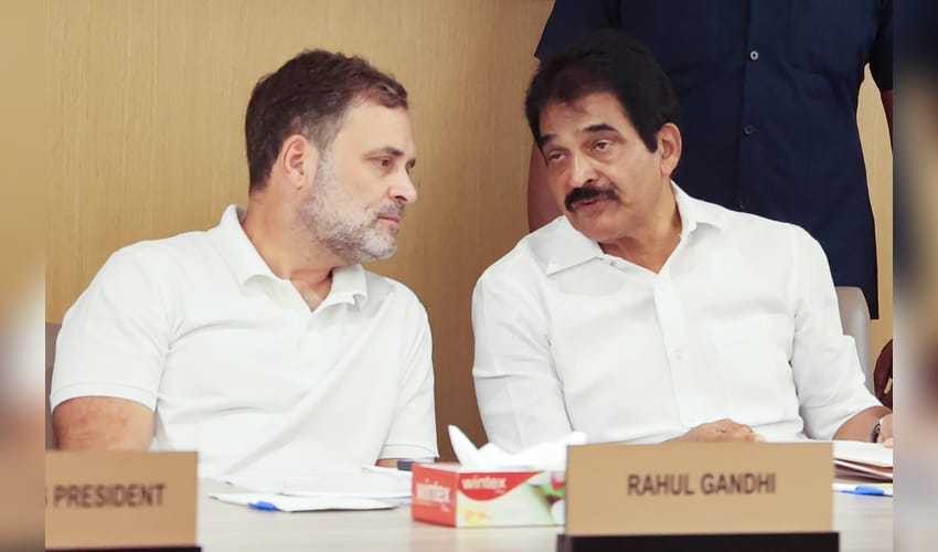 New Delhi: CWC meeting at Indira Bhawan