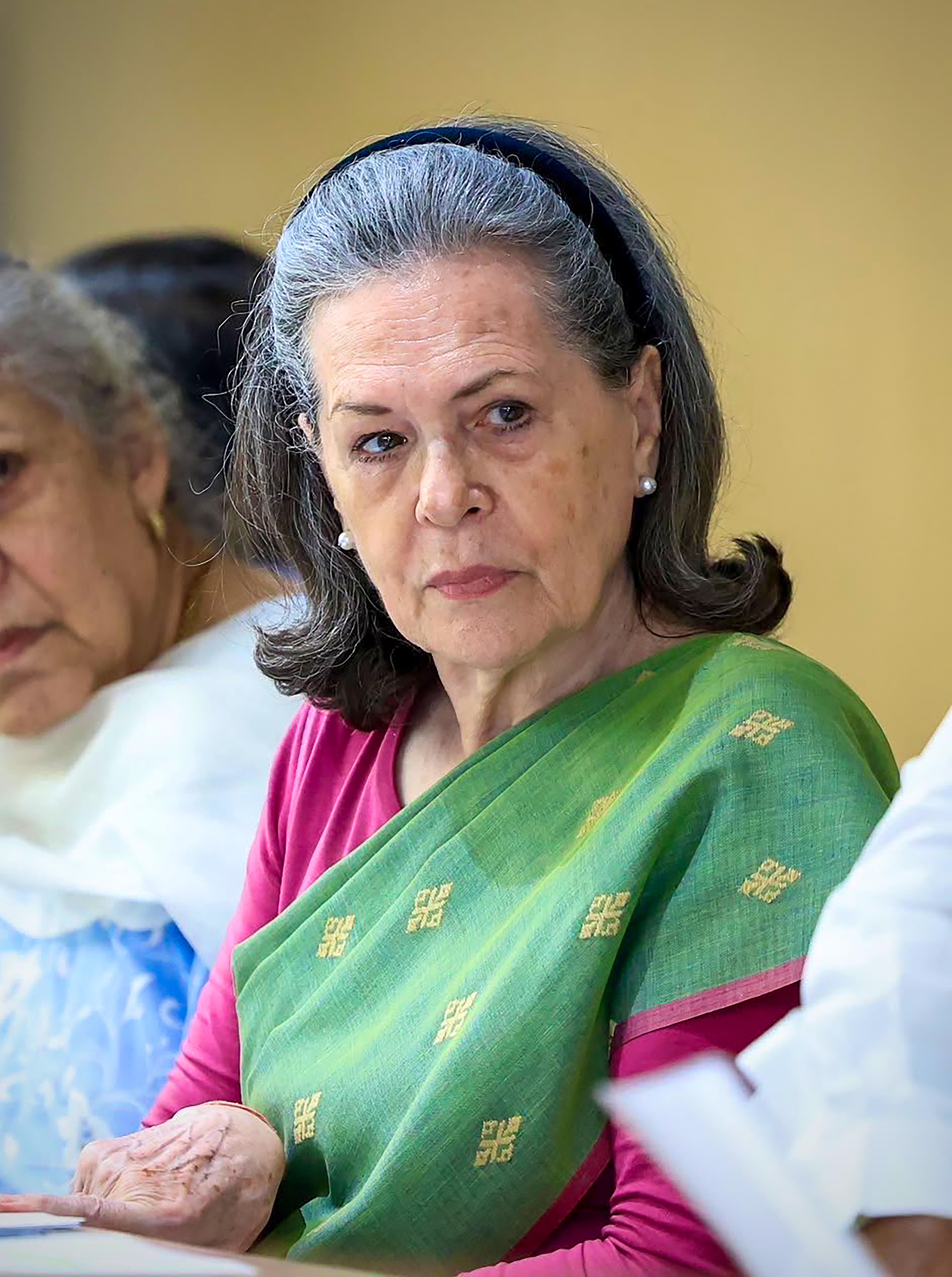 New Delhi: CWC meeting at Indira Bhawan