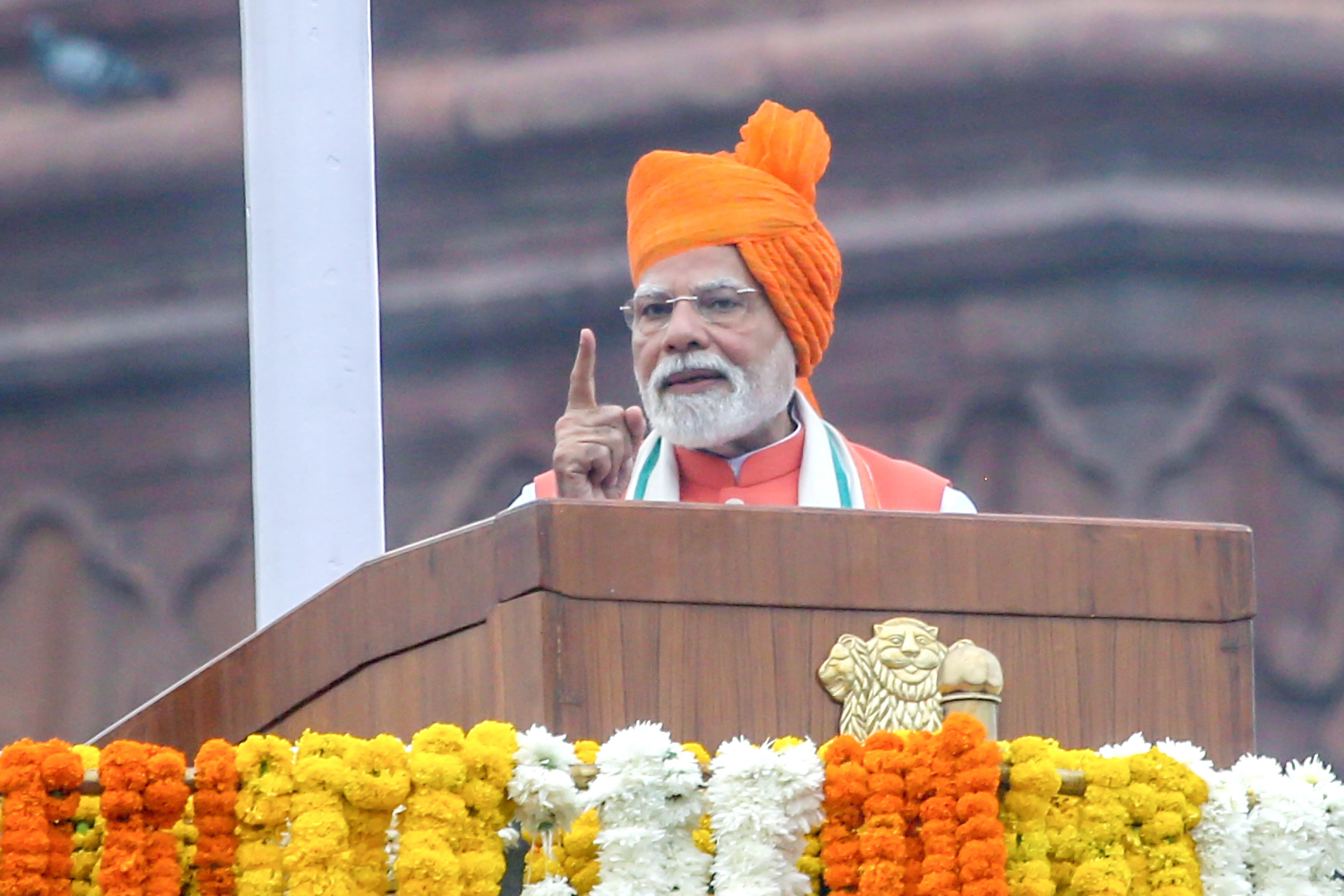 New Delhi: Independence Day Celebrations at Red Fort