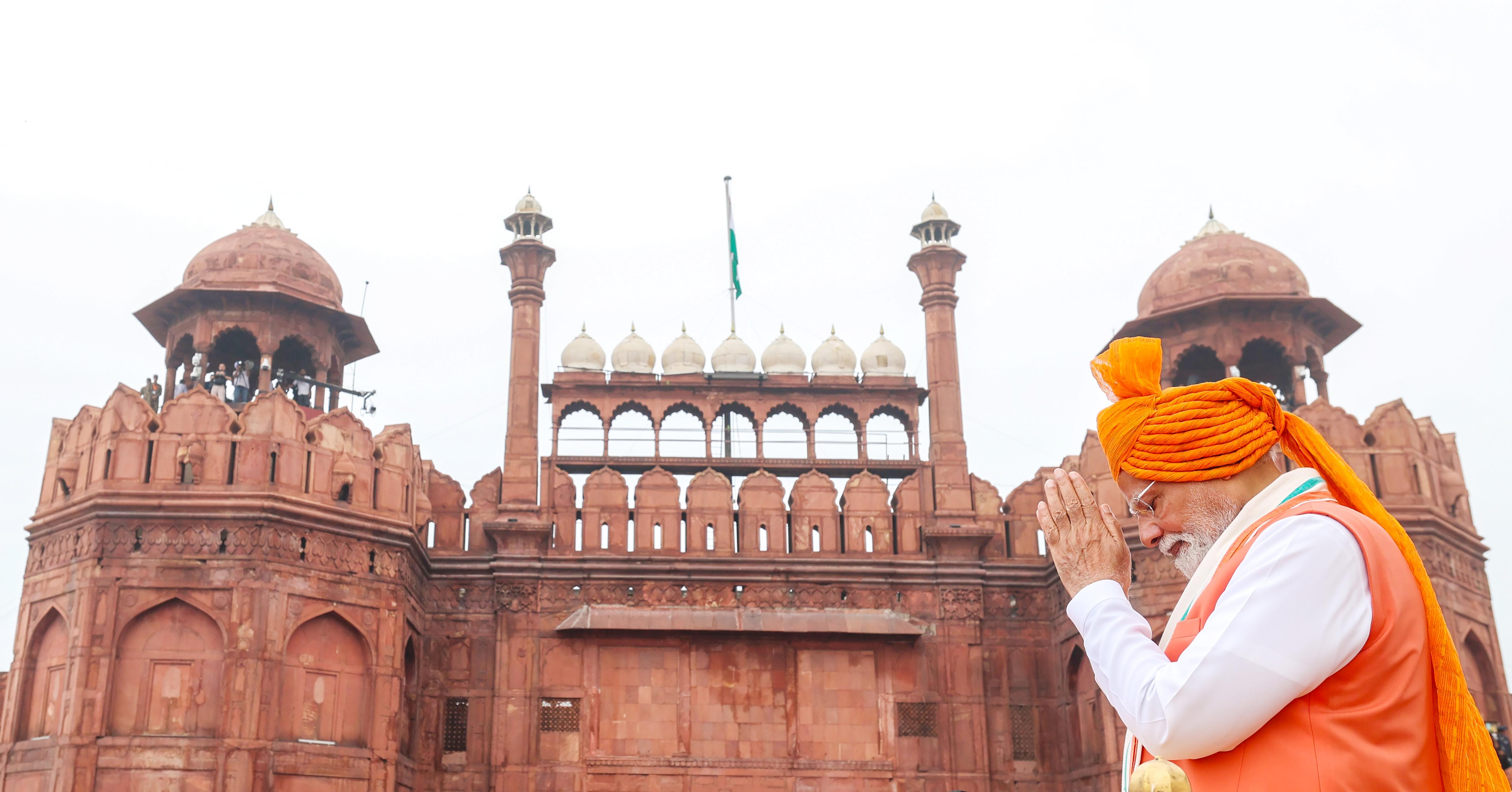 New Delhi: Independence Day Celebrations At Red Fort
