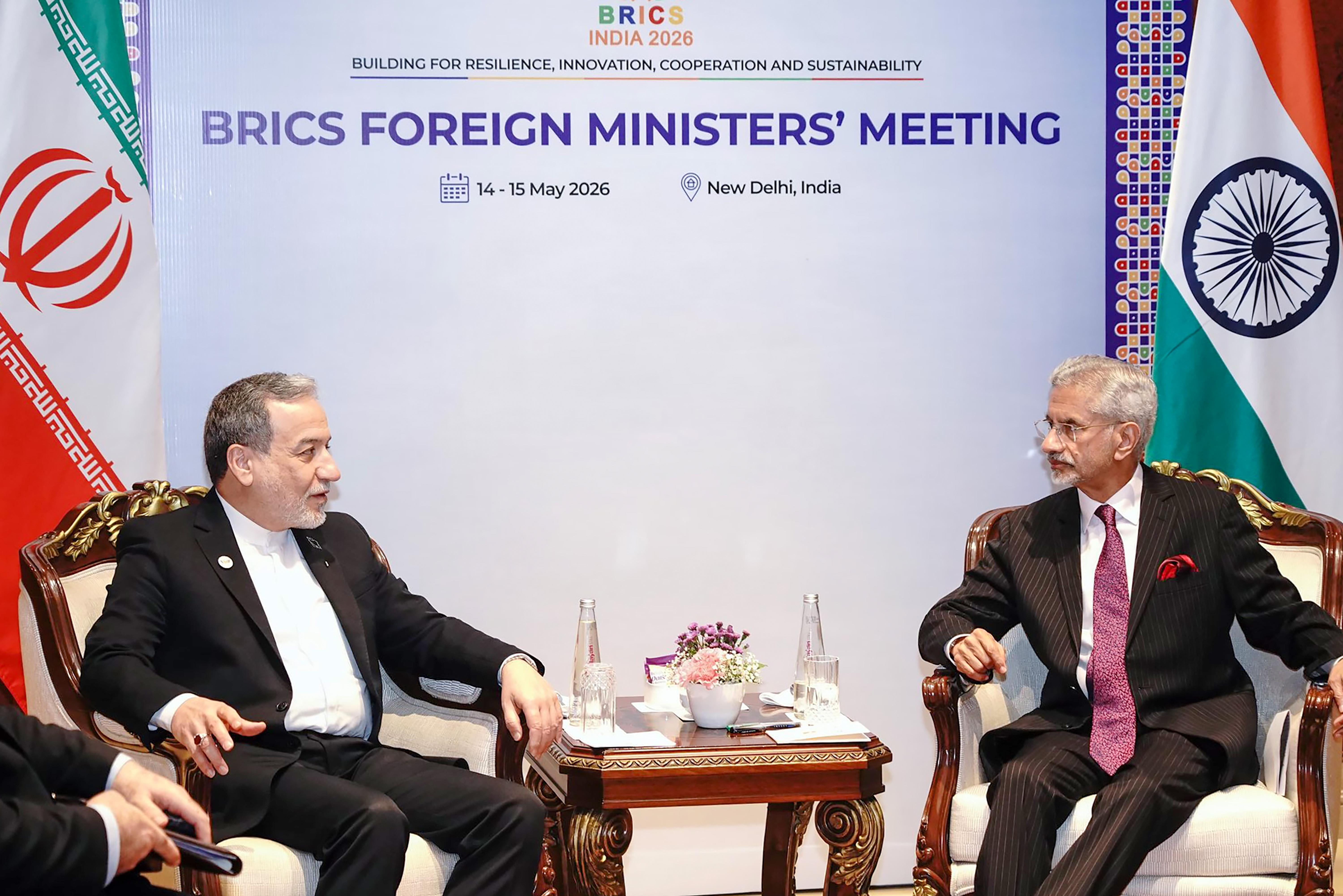 New Delhi: Jaishankar Meets Iranian FM Abbas Araghchi