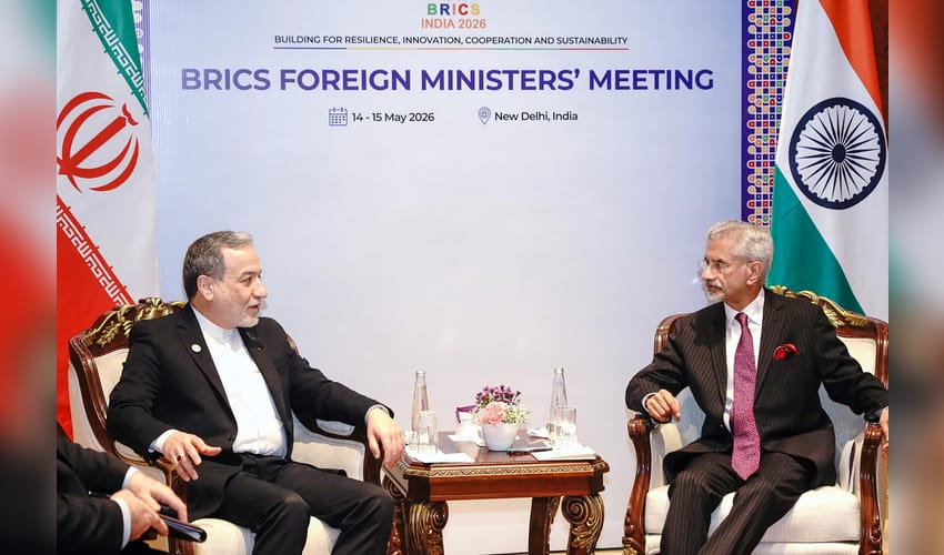 New Delhi: Jaishankar Meets Iranian FM Abbas Araghchi