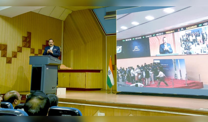 New Delhi: Jitendra Singh witnesses historic launch of Skyroot’s Vikram-1