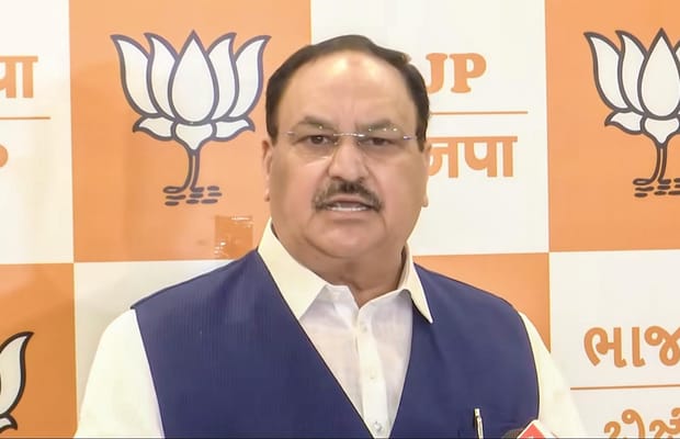 New Delhi: JP Nadda addresses media