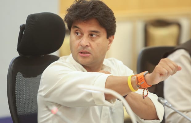New Delhi: Jyotiraditya Scindia Attends Strategic Review and Planning Meeting