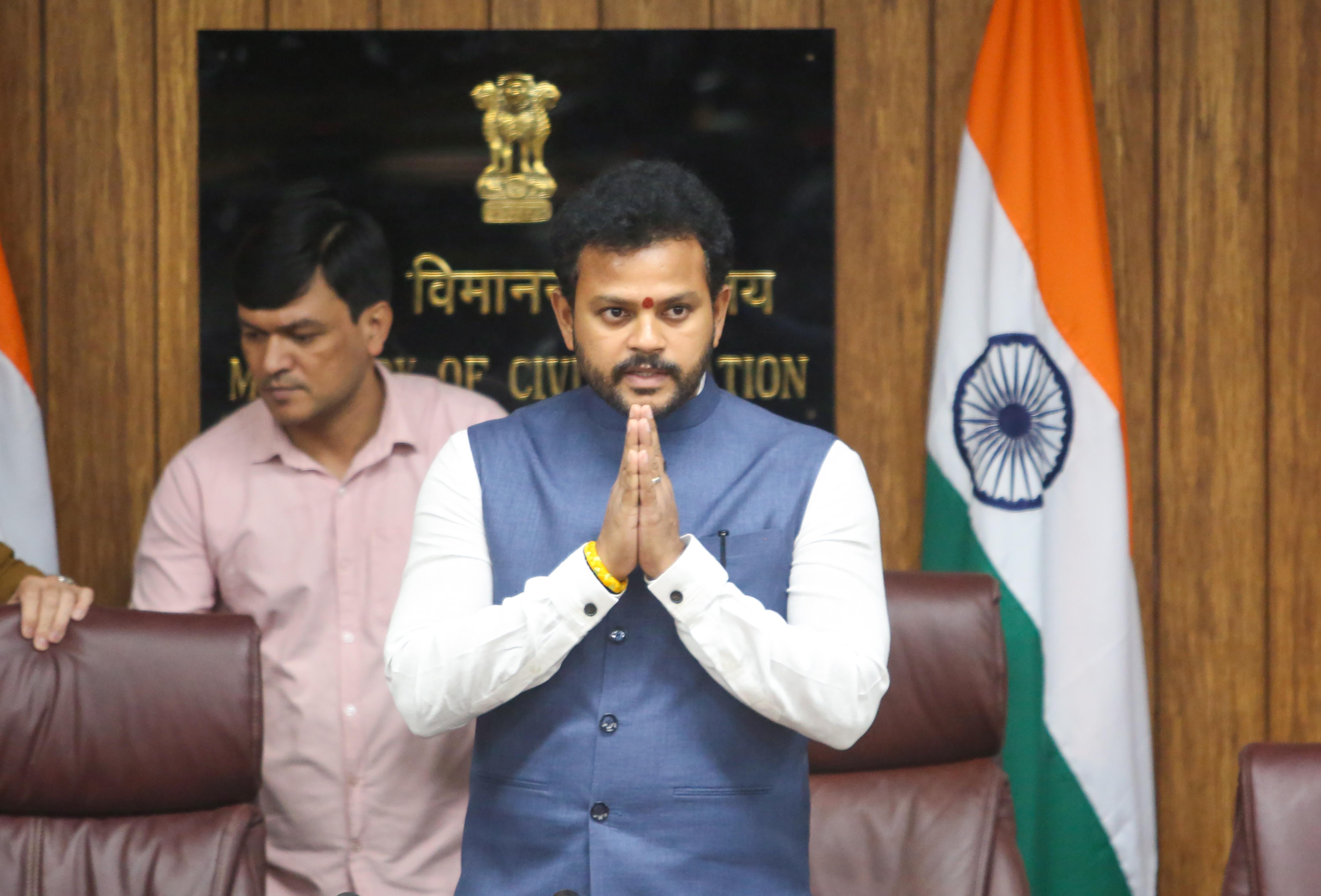 New Delhi: Kinjarapu Ram Mohan Naidu's Press Conference