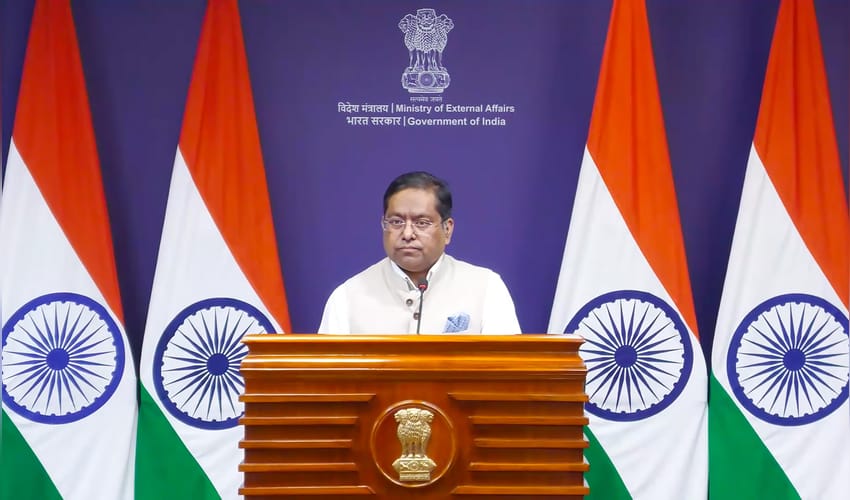 New Delhi: MEA holds bi-weekly media briefing