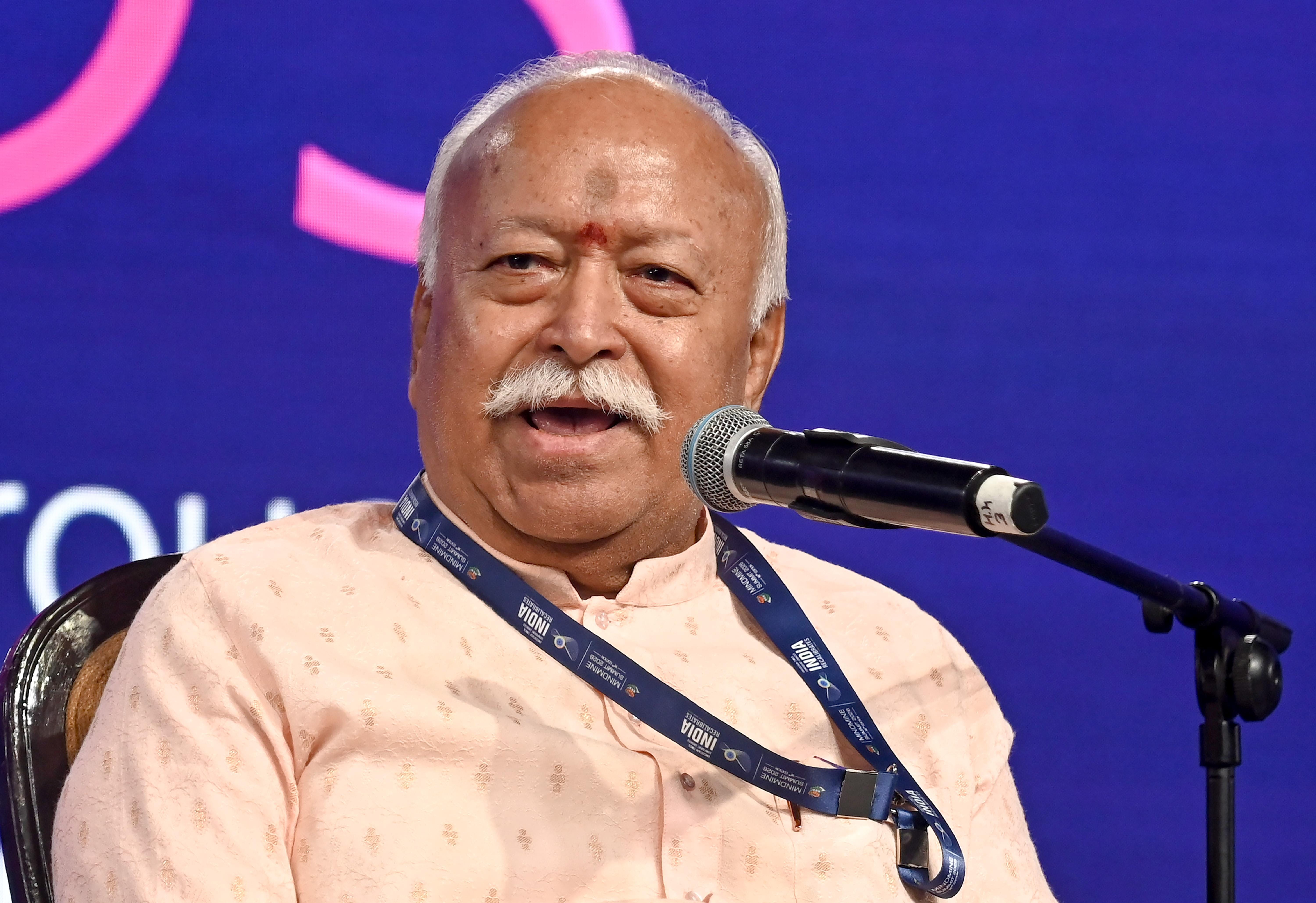 New Delhi: Mohan Bhagwat at M.L. Munjal Awards Ceremony