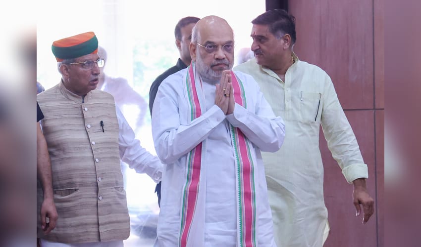 New Delhi: NDA Parliamentary Party's 'Mangal Milan' meeting