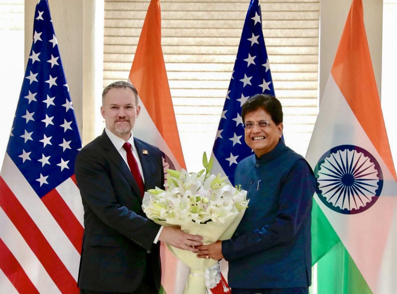 New Delhi: Piyush Goyal Meets US Trade Officials