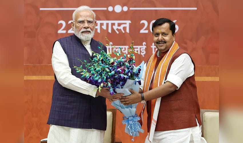 New Delhi: PM attends meeting of new BJP national office-bearers
